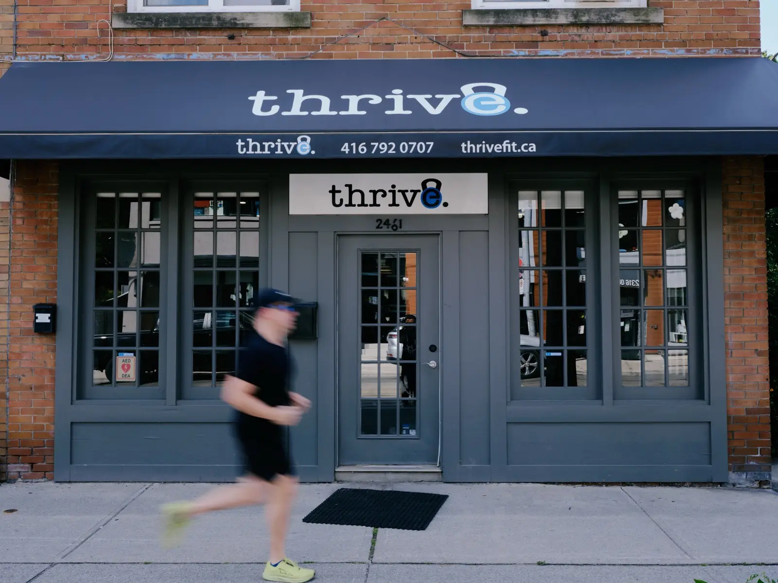 The Thrive Fit studio at 2461 Queen Street East in The Beaches, Toronto